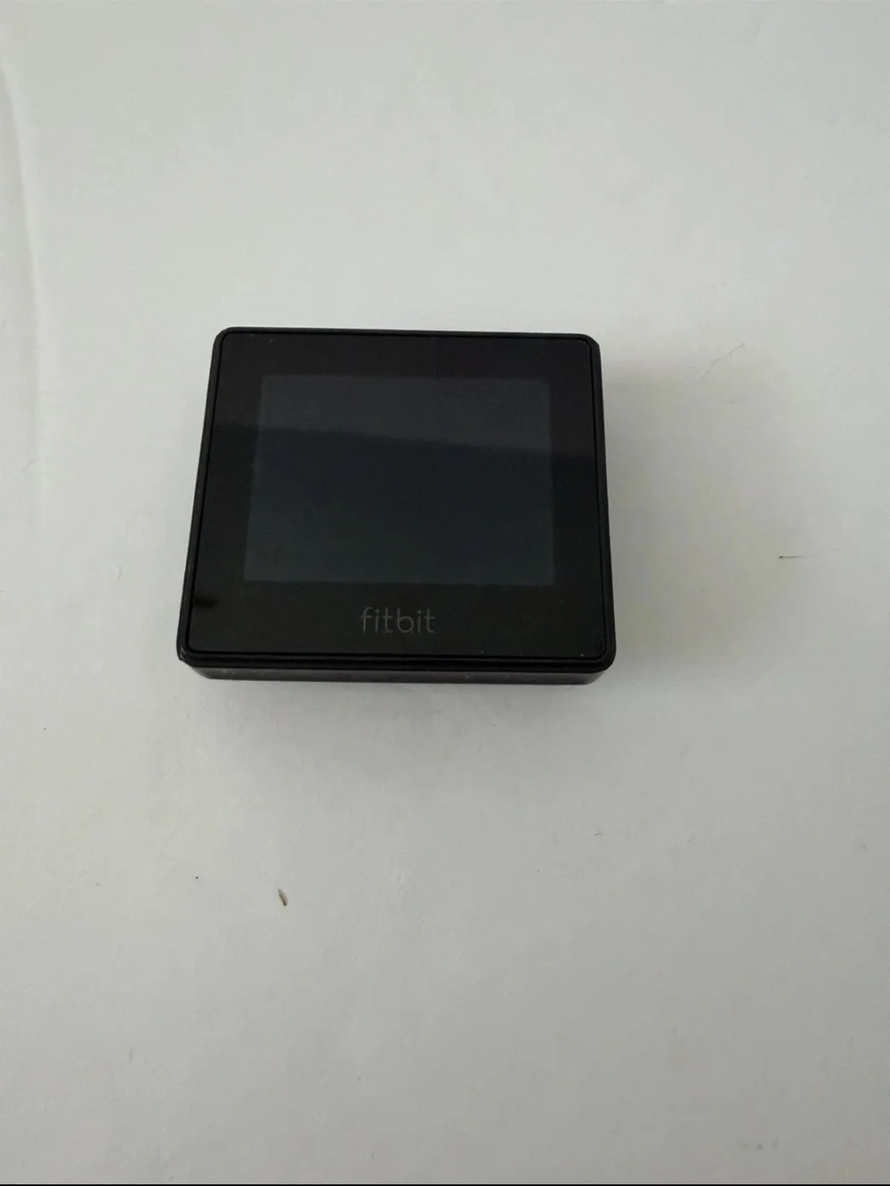 fitbit Blaze Silver Frame with Black Band and Charger